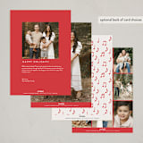 "Candy Cane Lane" - Holiday Cards in Candy Cane by Tamara Hilje - Back of Card