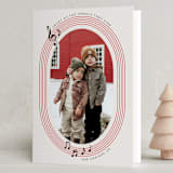 "Candy Cane Lane" - Holiday Cards in Candy Cane by Tamara Hilje - Folded Card