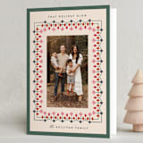 "Woodland Border" - Holiday Cards in Pine by Julie Murray - Folded Card