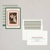 "Woodland Border" - Holiday Cards in Pine by Julie Murray - Assembled