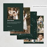 "Christmastime" - Holiday Cards in Tannenbaum by Design Lotus - Back of Card