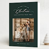 "Christmastime" - Holiday Cards in Tannenbaum by Design Lotus - Folded Card