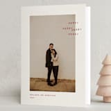 "Labeled: Merry" - Holiday Cards in Holly Berry by Kercia Jane - Folded Card
