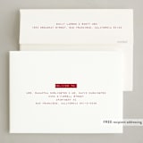 "Labeled: Merry" - Holiday Cards in Holly Berry by Kercia Jane - FREE Recipient Addressing