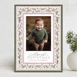 "Pine Frame" - Holiday Cards in Wreath by Everett Paper Goods - Front