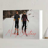 "Adorn" - Holiday Cards in Berry by MC Designs - Folded Card