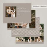 "rustic elegance" - Holiday Cards in Snowfall by Ekko Studio - Back of Card Options