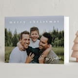 "rustic elegance" - Holiday Cards in Snowfall by Ekko Studio - Folded Card