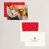"Side Signature" - Holiday Cards in Frost by Jennifer Postorino - Assembled