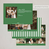 "Happy Times" - Holiday Cards in Rouge by Sara Hicks Malone - Back of Card Options
