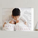"Happy Times" - Holiday Cards in Rouge by Sara Hicks Malone - Folded Card