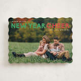 "Bring it on" - Holiday Cards in Santa's Shoes by Robin Ott - Front