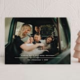 "Tiny Heart" - Holiday Cards in Snow by Annie Clark - Front