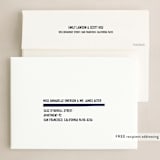 "Six Feet" - Holiday Cards in Midnight by Abby Munn - FREE Recipient Addressing