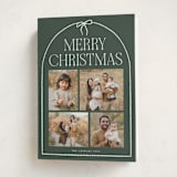 "frame bow" - Holiday Cards in Forest by Vivian Yiwing - Folded Card