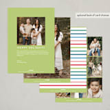 "Colorful & Joyful" - Holiday Cards in Candy by Little Print Design - Back of Card