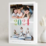 "Colorful & Joyful" - Holiday Cards in Candy by Little Print Design - Folded Card