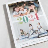 "Colorful & Joyful" - Holiday Cards in Candy by Little Print Design - Detail