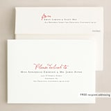 "Merry then and now" - Holiday Cards in Scarlett by Lea Delaveris - FREE Recipient Addressing