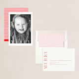 "Merry 1" - Holiday Cards in Snow by Adam K - Assembled