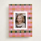 "festive checked plaid" - Holiday Cards in Fruitcake by Carrie Moradi - Front