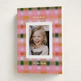 "festive checked plaid" - Holiday Cards in Fruitcake by Carrie Moradi - Folded Card