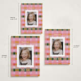 "festive checked plaid" - Holiday Cards in Fruitcake by Carrie Moradi - Formats Available