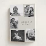 "Modern collage" - Holiday Cards in Fog by Brianne Larsen - Folded Card