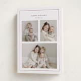 "three" - Holiday Cards in Candy Cane by Lori Wemple - Folded Card
