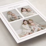 "three" - Holiday Cards in Candy Cane by Lori Wemple - Detail