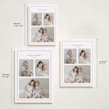 "three" - Holiday Cards in Candy Cane by Lori Wemple - Formats Available
