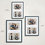 "Timeless Stripe" - Holiday Cards in Marine by Kate Ahn - Formats Available