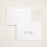 "Big Bold Type" - Holiday Cards in Cream by Ani Somi - FREE Recipient Addressing
