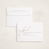 "Bow Two" - Holiday Cards in Snow by Emily Betts - FREE Recipient Addressing