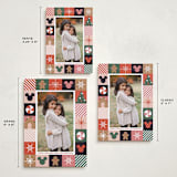 "Disney's Mickey Mouse Holiday Border" - Holiday Cards in Holly by Annie Holmquist - Formats Available