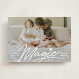 "Disney's Mickey Magical Season" - Holiday Cards in Snow by Carrie ONeal - Front