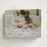 "Disney's Mickey Magical Season" - Holiday Cards in Snow by Carrie ONeal - Folded Card