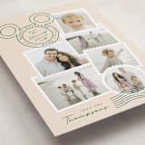 "Disney's Mickey Vintage Postable" - Holiday Cards in Evergreen by Kamala Nahas - Detail