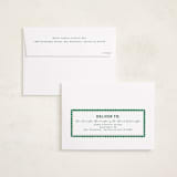 "Disney's Mickey Vintage Postable" - Holiday Cards in Evergreen by Kamala Nahas - FREE Recipient Addressing