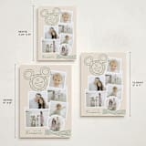 "Disney's Mickey Vintage Postable" - Holiday Cards in Evergreen by Kamala Nahas - Formats Available