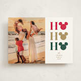 "Disney Ho Ho Ho" - Holiday Cards in Mistletoe by Vanessa Doyle - Front