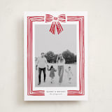 "Ribbon Framed" - Holiday Cards in Snow by Iveta Angelova - Front