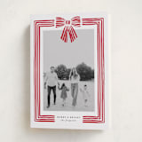 "Ribbon Framed" - Holiday Cards in Snow by Iveta Angelova - Folded Card