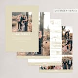 "Multi" - Holiday Cards in Evergreen by Pink House Press - Back of Card Options