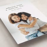 "Embrace Hope" - Holiday Cards in Fir by Carrie ONeal - Detail