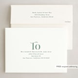 "Here's to Christmas" - Holiday Cards in Sugar by Hooray Creative - FREE Recipient Addressing