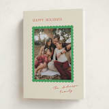 "Sweet scallop" - Holiday Cards in Jolly Fern by Cass Loh - Folded Card