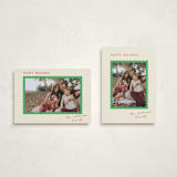 "Sweet scallop" - Holiday Cards in Jolly Fern by Cass Loh - Photo Orientation Options