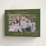 "Kiawah" - Holiday Cards in Bonbon by Megan Davis - Folded Card