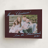 "Kiawah" - Holiday Cards in Cocoa by Megan Davis - Folded Card